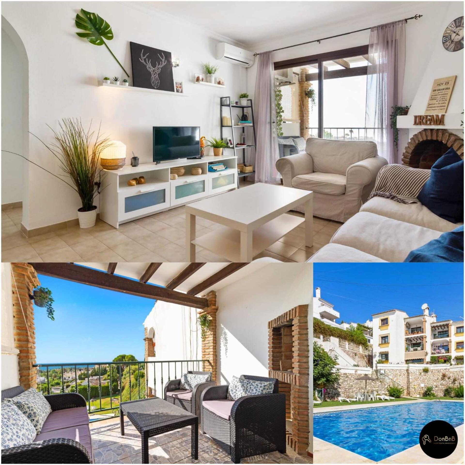 Sea View Apartment In Benalmadena La Capellania Extérieur photo